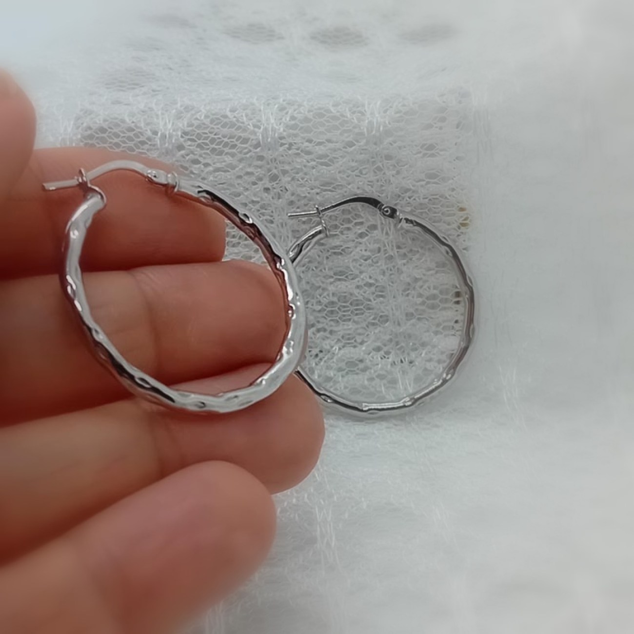 All-time-classic κρίκοι ασημένιοι